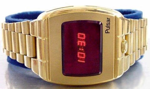 ¿Cuándo salieron los relojes digitales por primera vez?