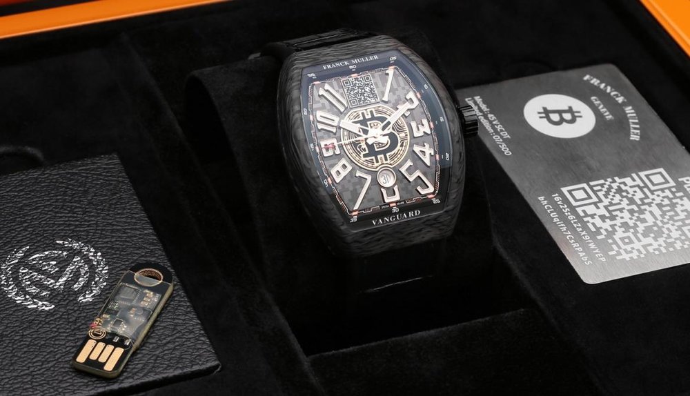 Bitcoin Wristwatch Valued at $17million