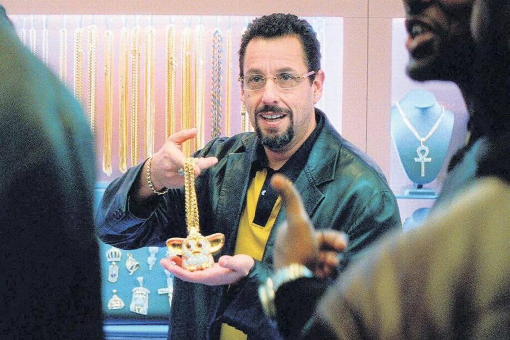 Adam Sandler en Uncut Gems lleva un Rolex