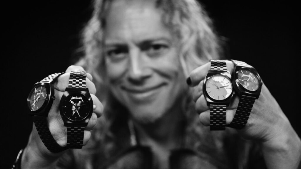 Relojes Metallica y Nixon