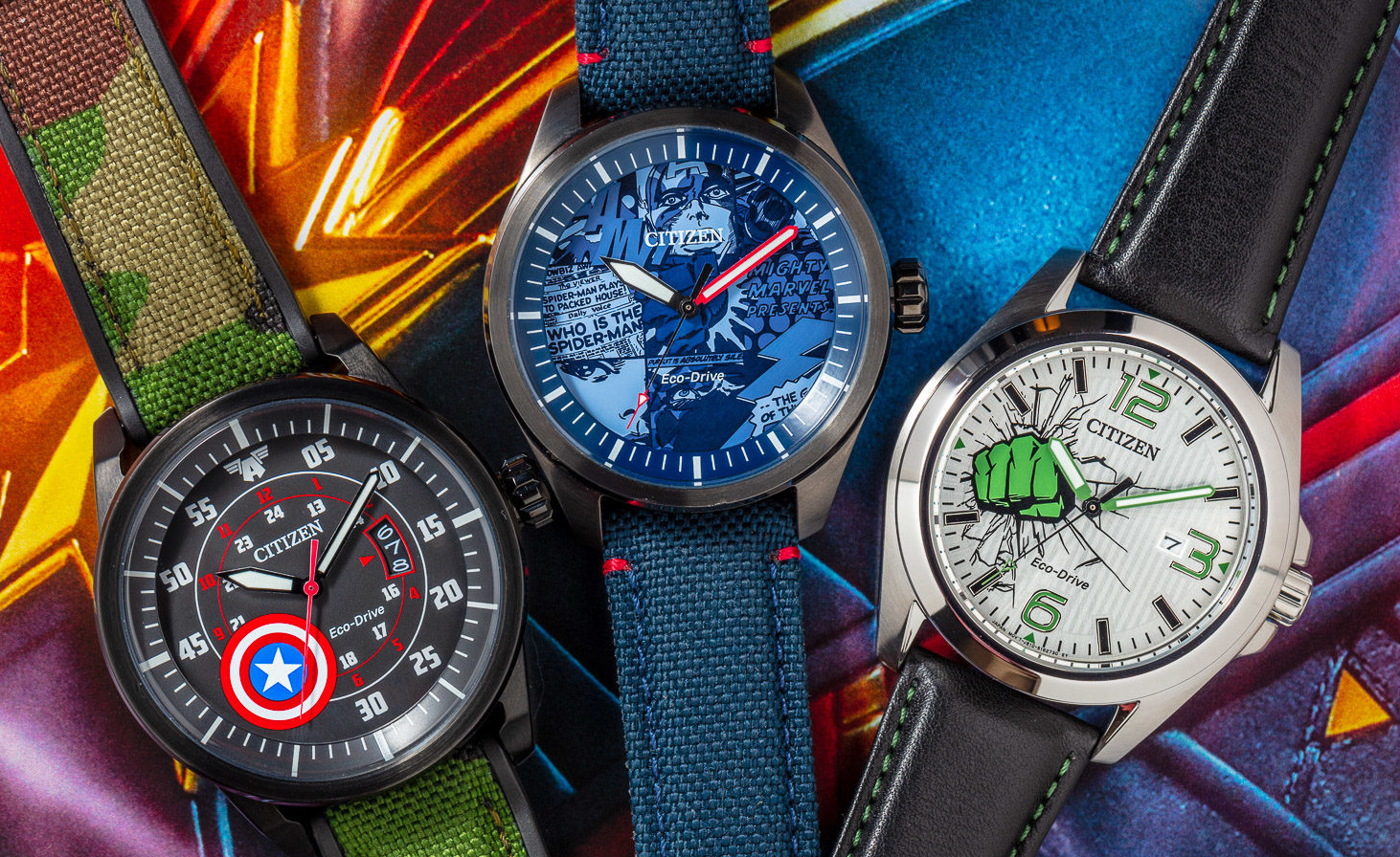 You are currently viewing A Closer Look at Citizen’s Exclusive Disney Superhero Watches