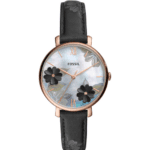 Read more about the article Fossil Jacqueline Date Blush Leather Watch ES4535