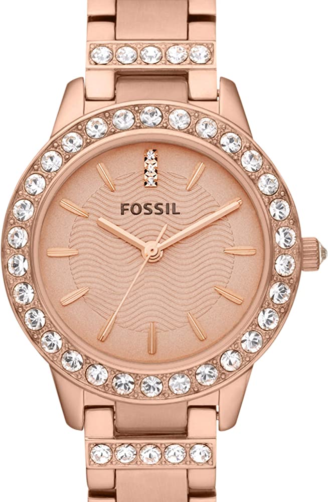 Read more about the article Fossil Jesse Stainless Steel Glitz Dress Watch ES3020