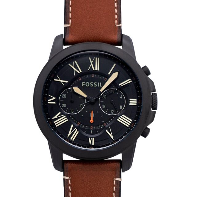 You are currently viewing The Commuter Three Hand Date Leather Watch by Fossil FS5241