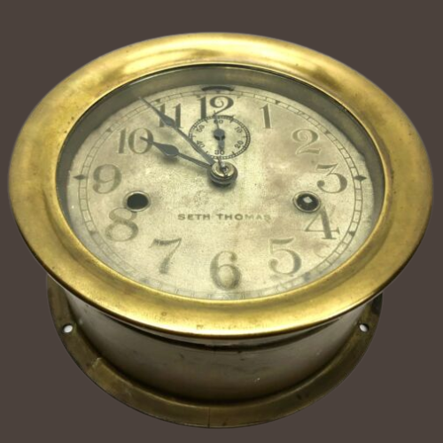 Seth Thomas Ship's Clock Repair