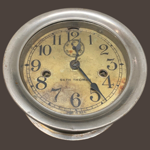 Seth Thomas Ship's Clock 17