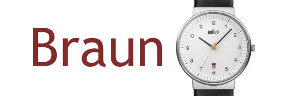 Reparación de relojes Braun
