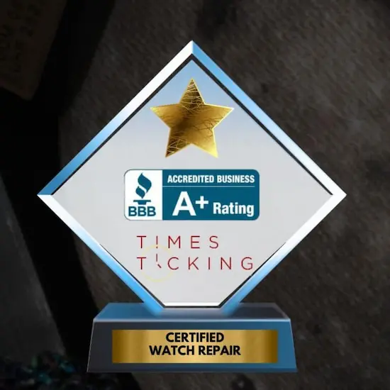 Times Ticking BBB Watch Certified Repair