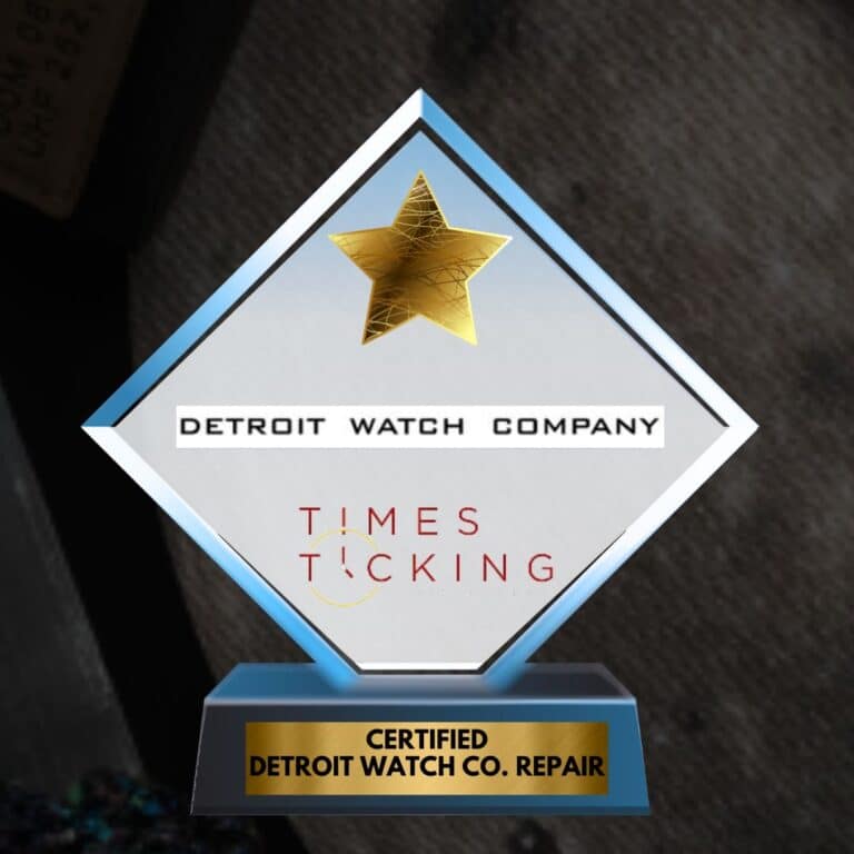 DETROIT WATCH CO. WATCH REPAIR