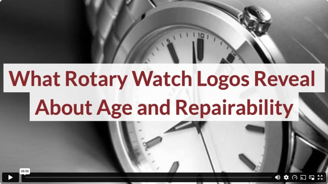 What Rotary Watch Logos Reveal About Age and Repairability