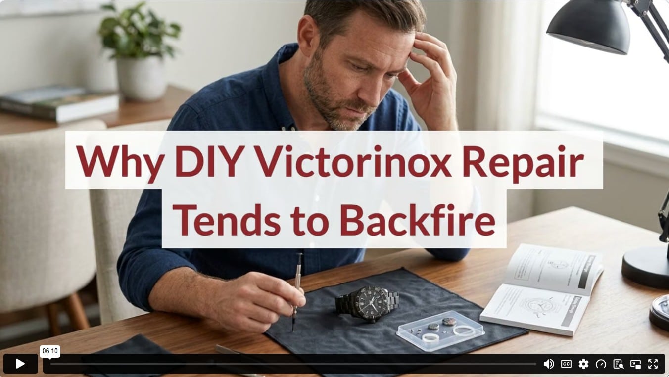 Why DIY Victorinox Repair Tends to Backfire