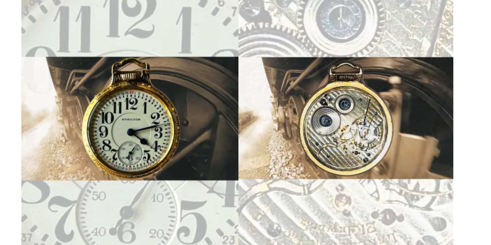 Before and after: a vintage Hamilton pocket watch restored by Times Ticking